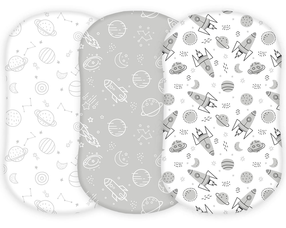 Tansy Panda halo-bassinest-sheet-fit highlights a snug, secure sleep surface.