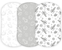 Tansy Panda halo-bassinest-sheet-fit highlights a snug, secure sleep surface.