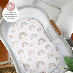 Soft breathable muslin close-up showing gentle sleep surface.
