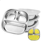 TAOceeXI kids plates with suction base grip tables, reducing spills.