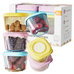 Tasttin 5 oz baby food container with sealing lid for leak-free storage.