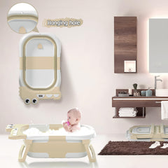 Tavlshero baby bathtub detachable cushion for head and neck support.