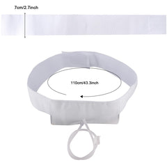 TAZKZZY catheter collection belt visible on waistband for concealed transport