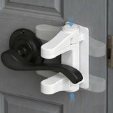 Tazyuxd kid safety door locks on a door, secure access for toddlers.