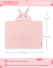 TBEZY double-layer cotton towel for softness and absorption.