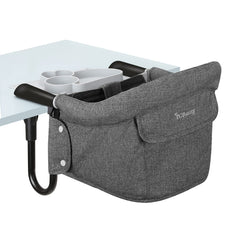 TCBunny fold-flat storage grey simplifies traveling with baby gear.