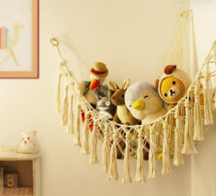 TCGPRO wall-mount hammock easy to install, saving floor space in nursery.