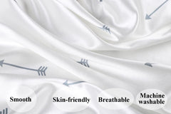 Tcmyyund satin nursing pillow cover pack highlights two-pack convenience and easy care