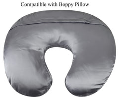 Tcmyyund satin nursing pillow cover machine-washable for easy care.