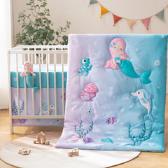 TCOYIWL cartoon quilt 35x45 inches offers soft, colorful baby comfort.