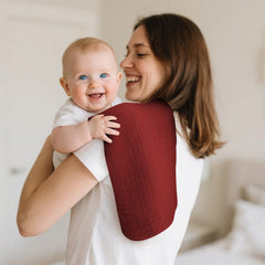TDHD muslin burp cloths skin-friendly fabric ideal for delicate faces.