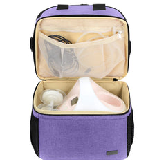 Teamoy bag side mesh pouches organize snacks or accessories on the go