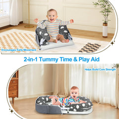 TEEAE Cloud seated support pillow offering stable sit-up practice.