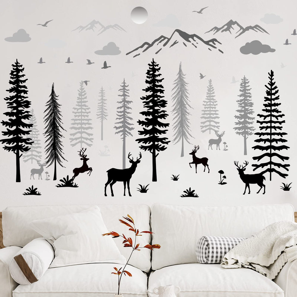 Teling winter snowflake wall decal adds cozy vibes to nursery decor