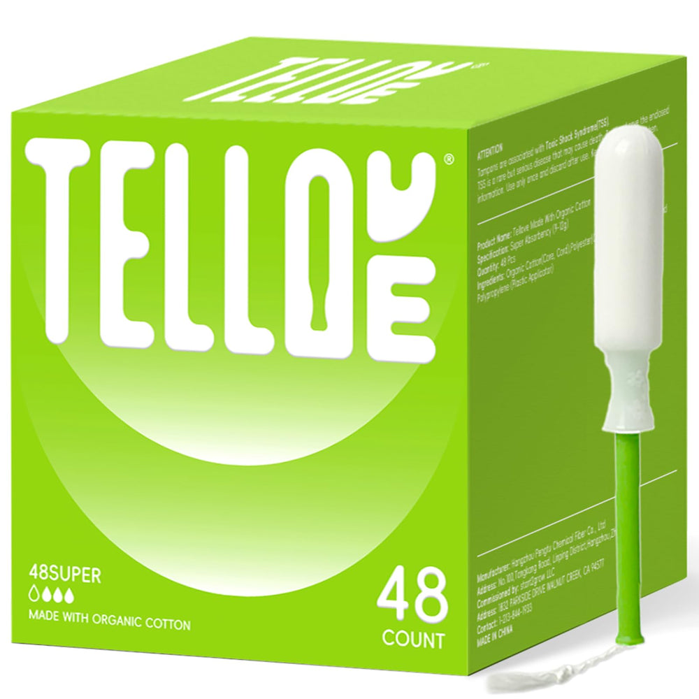 Tellove tampons with 360° Comfort-Expand for reliable protection during active days