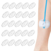 Telooco catheter fixation patch 11x6.5cm stabilizes a Foley setup with gentle support.