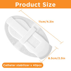 Telooco Foley bag stabilizer adhesive keeps catheter bags secure during daily activities.