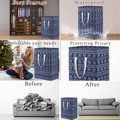 Large 16 by 16 by 20 inch hamper, ideal for dorms and bedrooms.