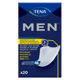 TENA 50600 packaging close-up showing discreet wrap for on-the-go use