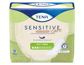 TENA Intimates Ultra Thin Long Pad packaging shows breathability and light protection