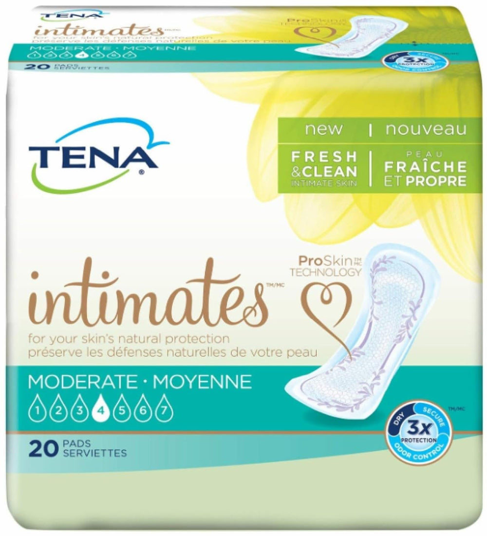 TENA Sensitive Care pads in front-pack, discreet daily protection for leaks