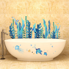 Tenare 3D ocean life wall sticker adds depth to any room.
