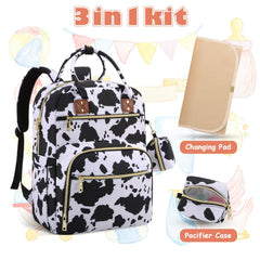 Tenot diaper bag backpack detachable pacifier case keeps small items organized