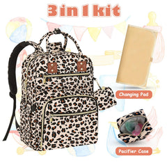 Tenot diaper bag with stroller straps for secure hands-free outings.
