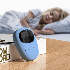 TENQIU wireless bedwetting alarm receiver blue delivers reliable wake-up cues