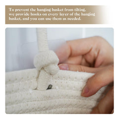 TeoKJ bathroom organizer basket keeps toiletries neatly organized in white.