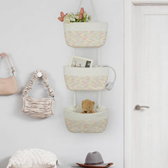TeoKJ baskets installed with hooks for quick setup.