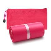 Terdey sanitary napkin disposal bag with zipper for private disposal at home.