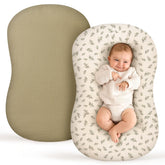 Termichy baby lounger cover in muslin soft fabric for gentle newborn comfort
