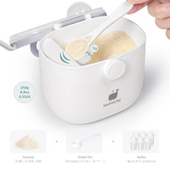 Termichy portable milk powder container with handle for travel