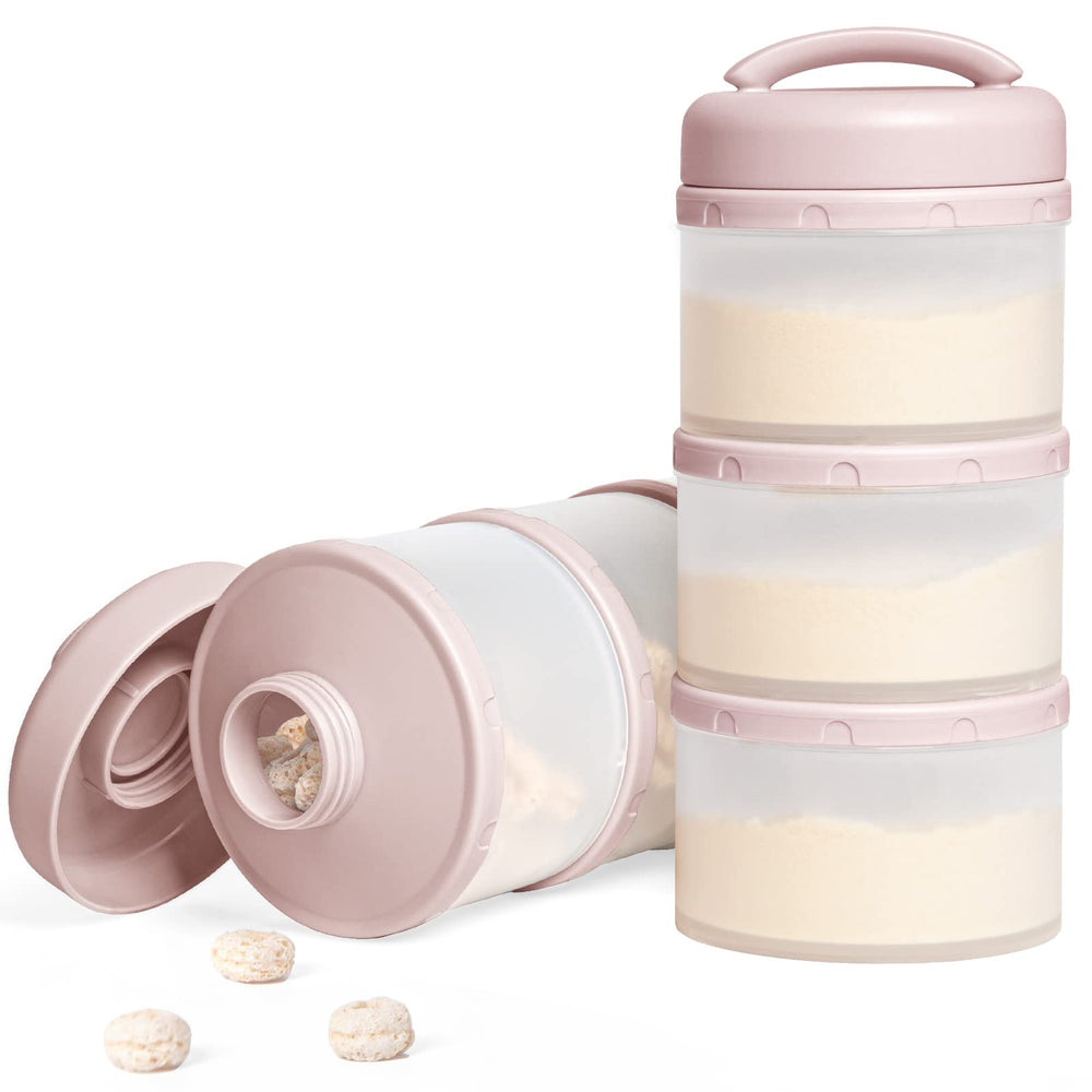 Termichy stackable dispenser compact 2-pack shown for travel and home use