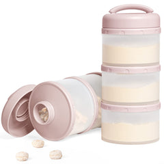 Termichy stackable dispenser compact 2-pack shown for travel and home use