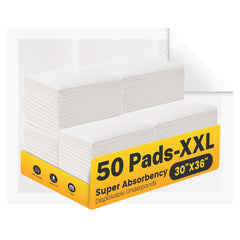 TEROBABI bed pads with 7-layer design for leak protection.