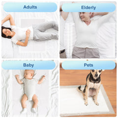 TEROBABI bed pads portable and travel-friendly for on-the-go care.