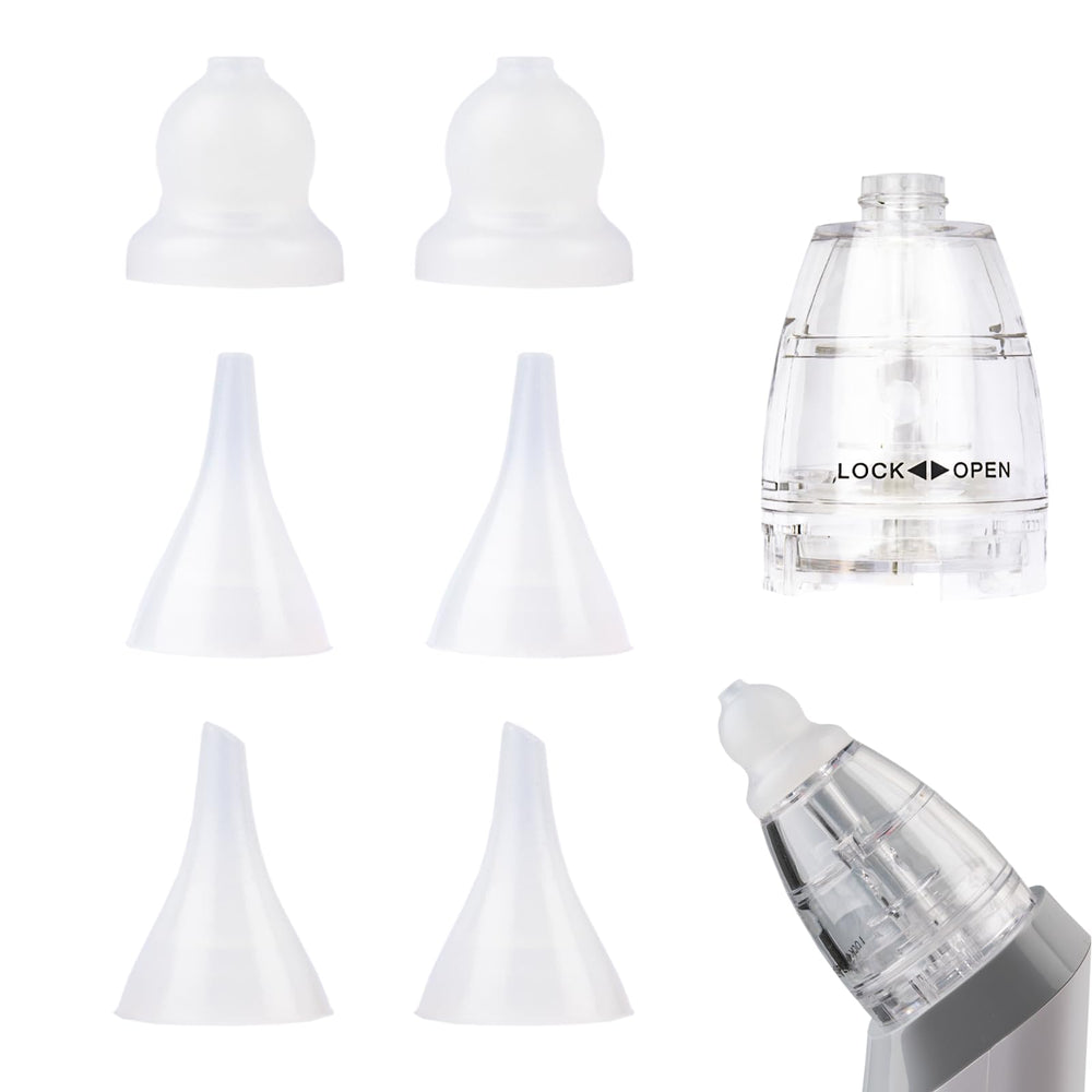 TERPINK nasal aspirator suction chamber demonstrates clean containment for easy cleanup.