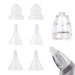 TERPINK nasal aspirator suction chamber demonstrates clean containment for easy cleanup.