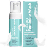 Terramed Just Think Comfort feminine wash bottle front for daily pH-balanced cleansing