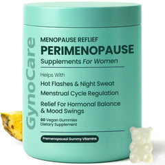 Terramed Just Think Comfort perimenopause gummies for balanced hormones and smoother cycles.