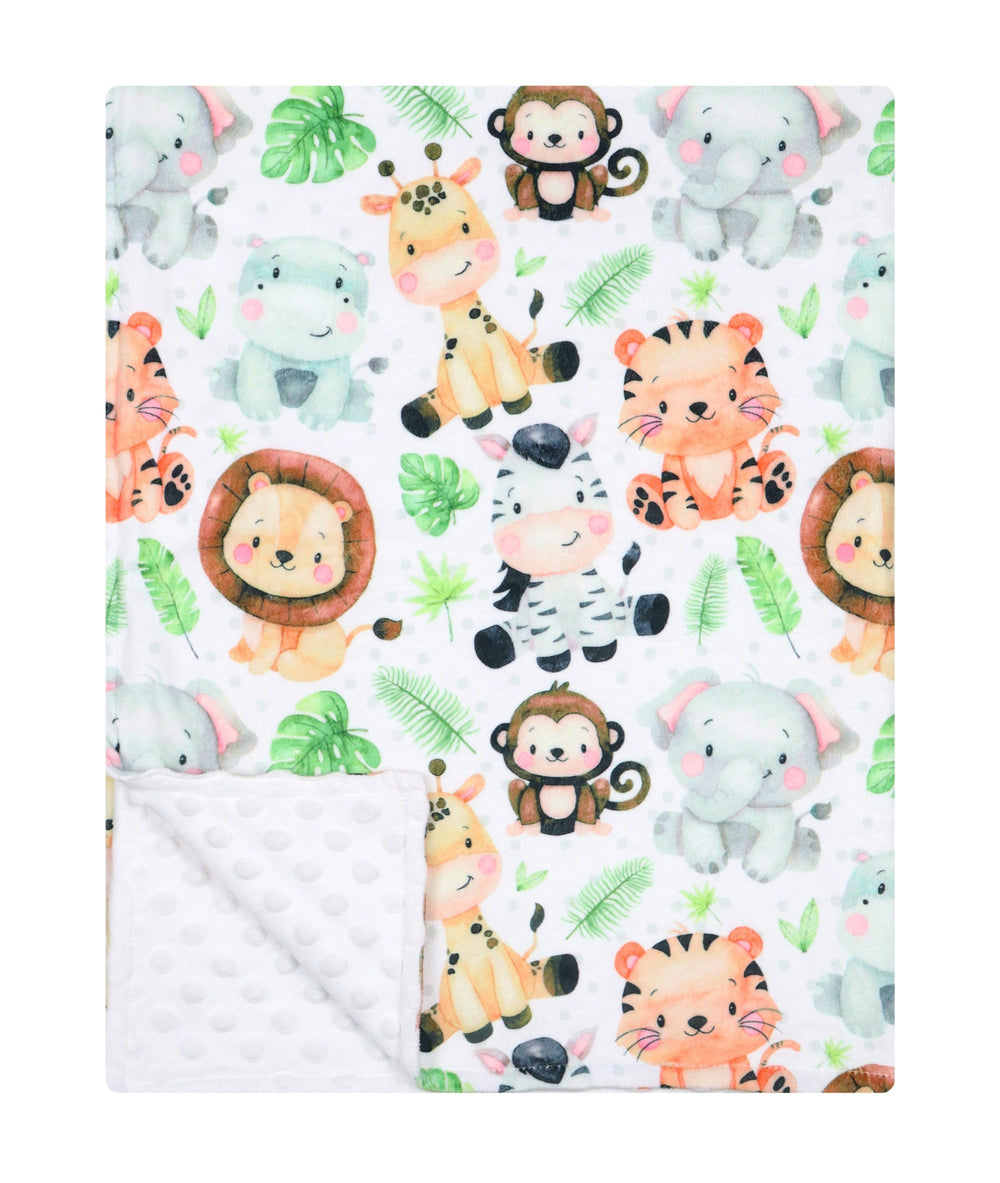 Terriboo Mink Baby Blanket with soft flannel texture for cozy newborn comfort.