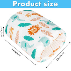 TEUOPIOE multi-purpose nursing pillow supports both bottle feeding and breastfeeding.