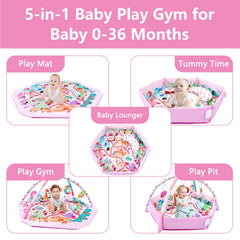 TFDER activity gym cloud toy supports visual tracking and imaginative play.