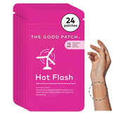 The Good Patch Hot Flash Patch pack front showing discreet menopause relief option