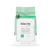 The Honey Pot Anti-Itch Wipes front pack view for quick relief on the go