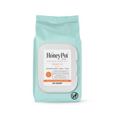The Honey Pot Company prebiotic wipes front-pack view for daily intimate care.