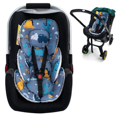 The Kenkyo 2-in-1 infant insert for car seats offers versatile all-season comfort.