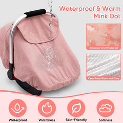 The Kenkyo plush dots lining provides soft warmth and moisture-wicking comfort.
